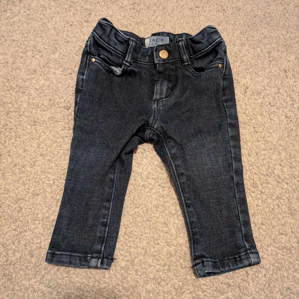 Janie and Jack Kids Charcoal Jeans
